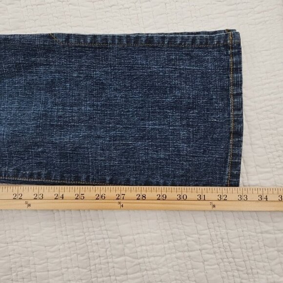 U.S. Polo Assn. Full Zip Stretch Denim Jumpsuit Women's 7/8 Long Sleeve EUC - Picture 13 of 16